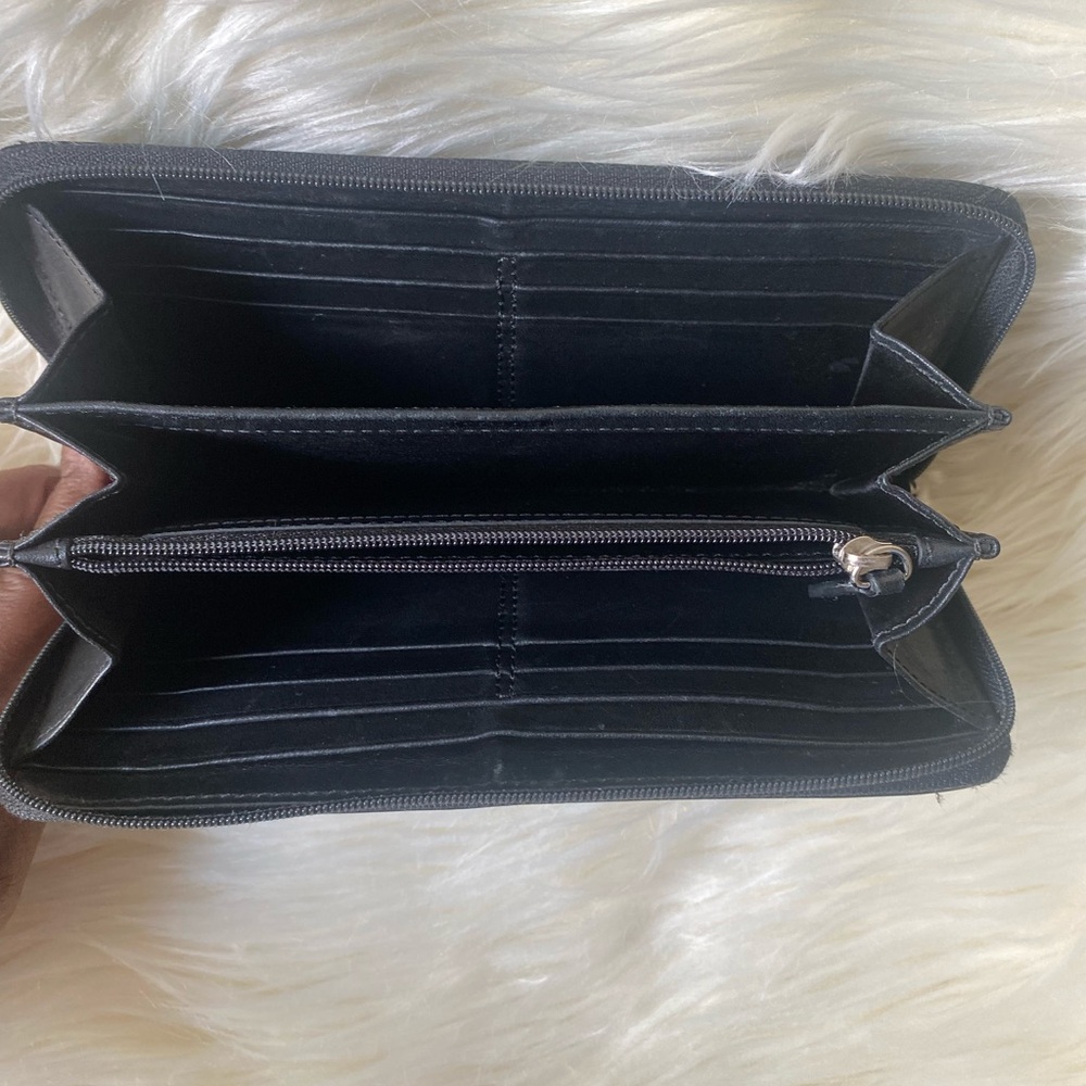 Coach Signature Black Wallet - Picture 2 of 6
